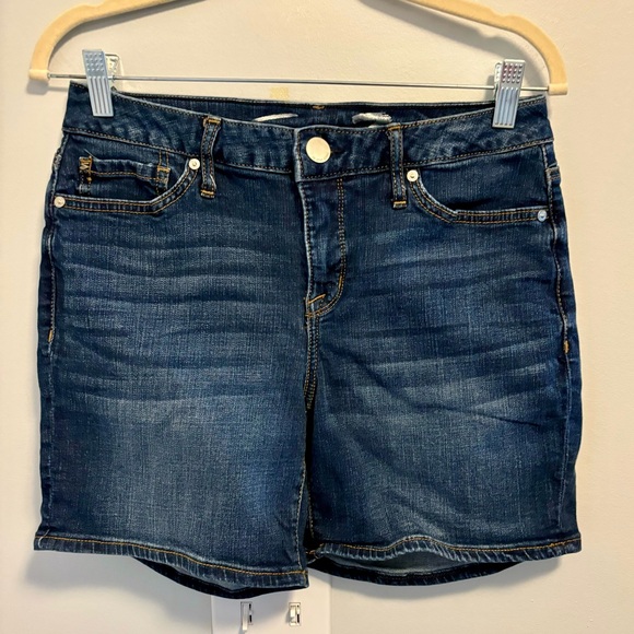 Lot Of 3 Women's  Seven7 Shorts Size 4 White, Pink And Blue Stretch 5 Pockets - Picture 8 of 16